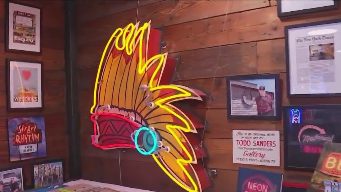 Meet the artist behind iconic Austin neon sign company Roadhouse Relics